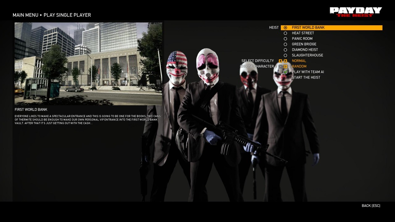 Payday the heist как сделать русский язык Payday the heist как сделать русский язык